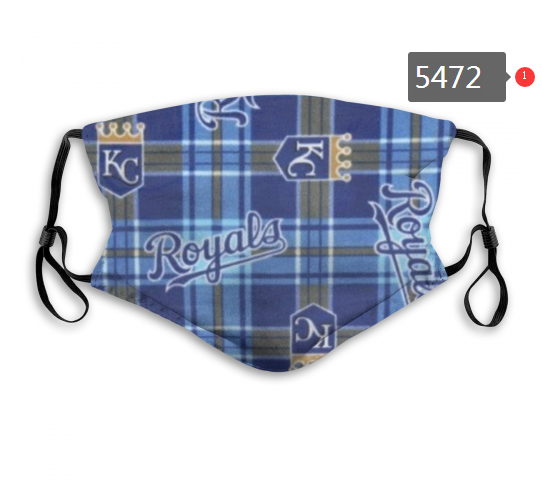 2020 MLB Kansas City Royals #4 Dust mask with filter